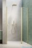 Radaway Nes Brushed Light Gold Dwj II Drzwi wnękowe 120cm prawe szczotkowane jasne złoto szkło przejrzyste 10036120-98-01R